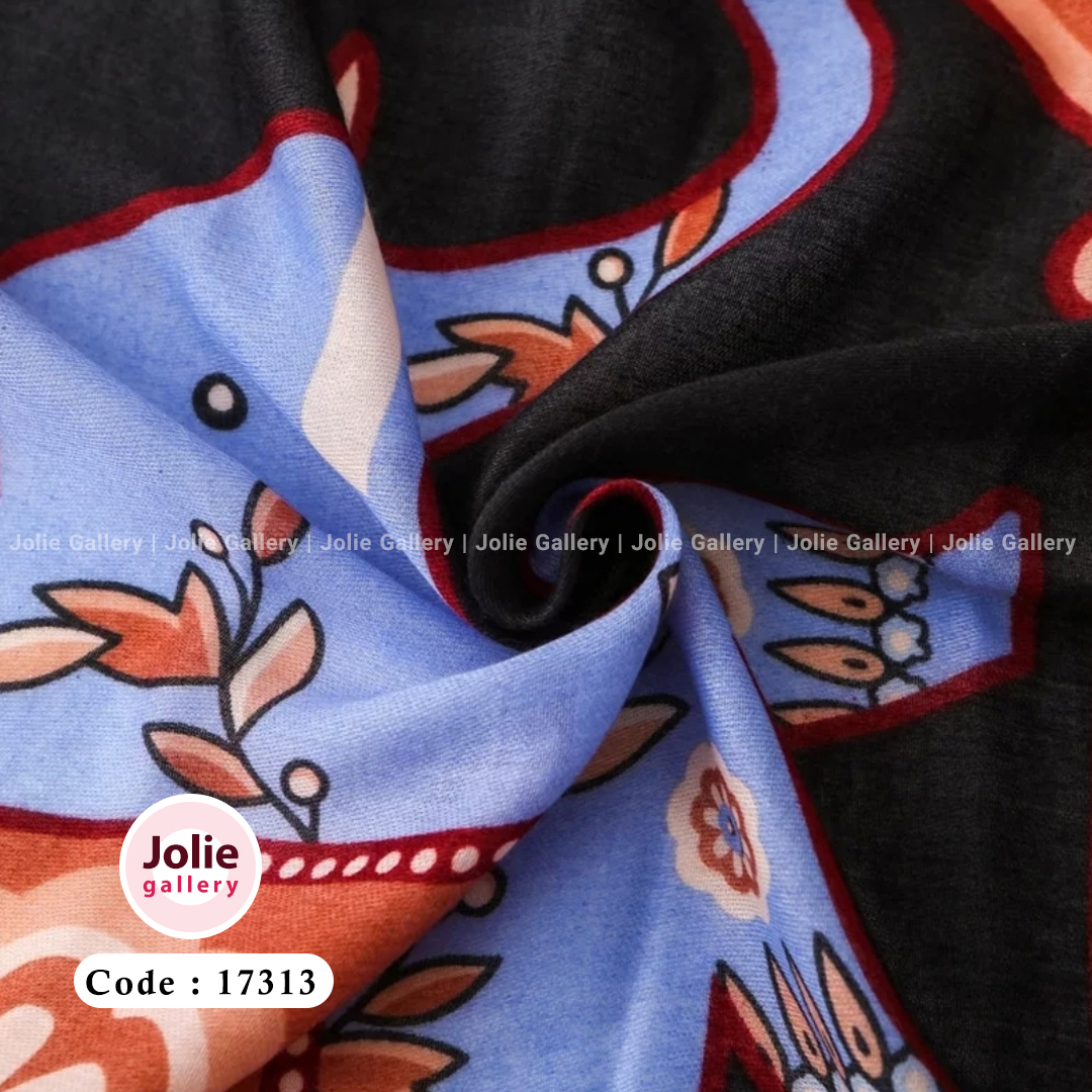 شال نخی کد 17313 — تصویر ۳