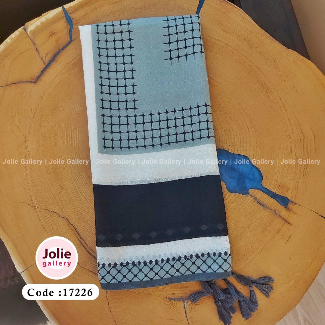 شال نخی کد 17226 — تصویر ۵