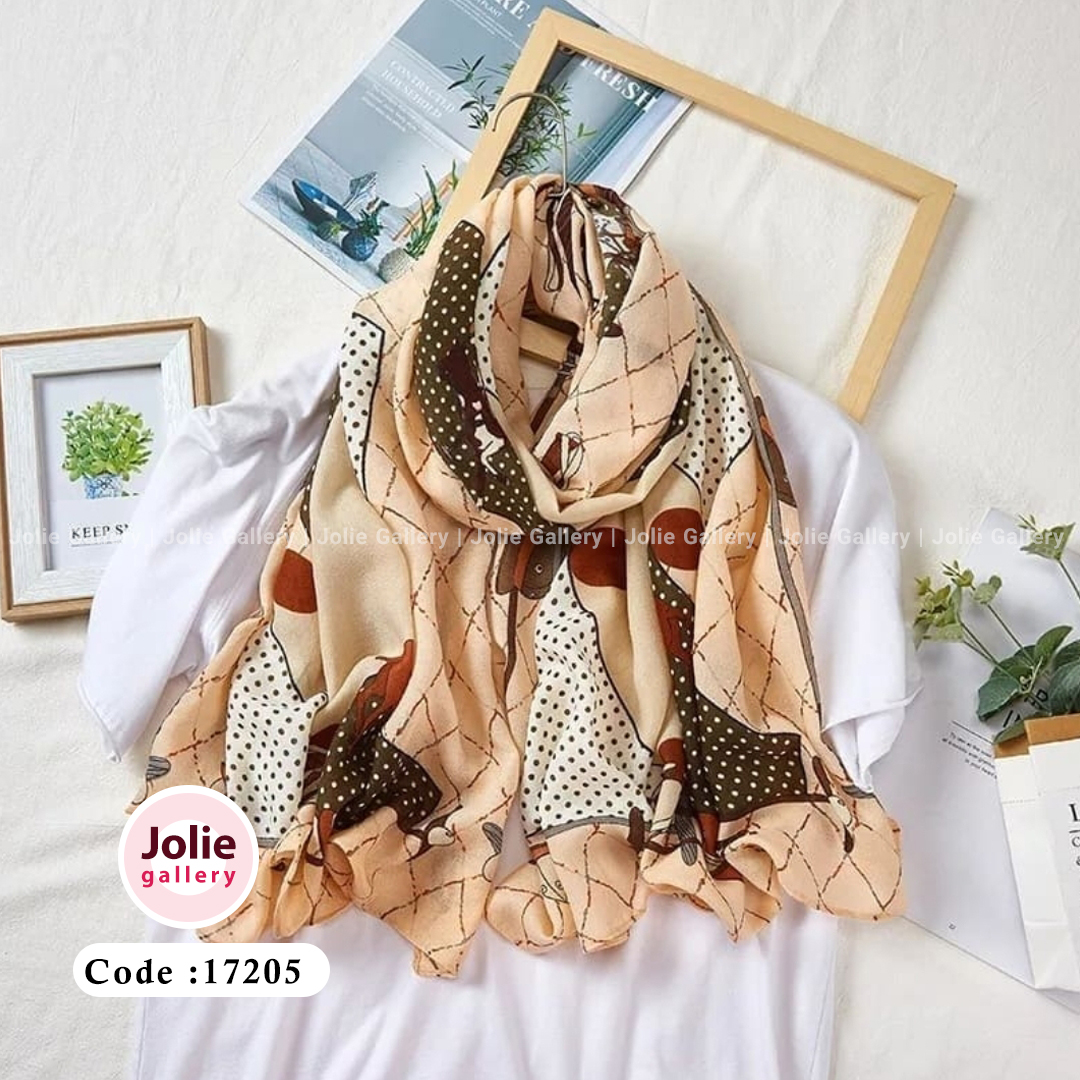 شال نخی کد 17205 — تصویر ۲