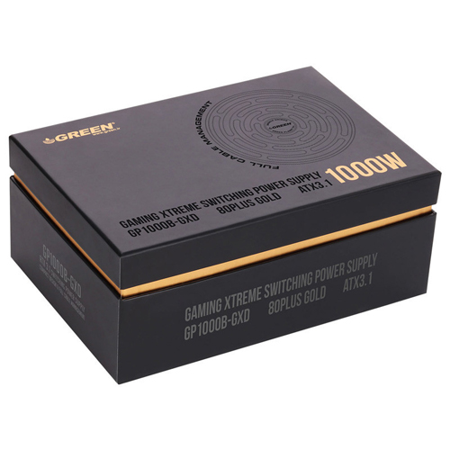 پاور ماژولار 1000 وات گرین Green GP1000B-GXD GOLD — تصویر ۳