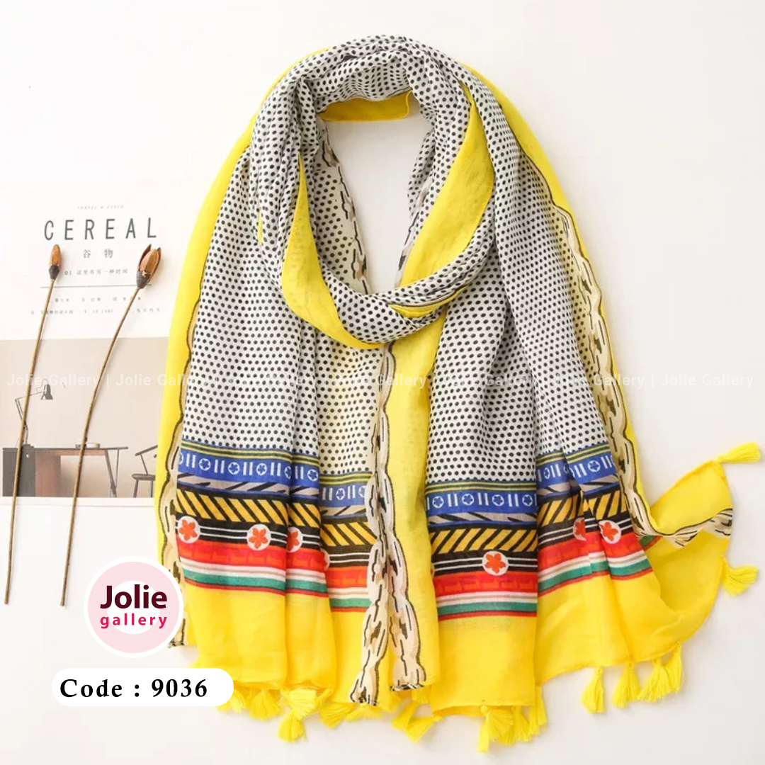شال نخی ژانیتا کد 9036 — تصویر ۲