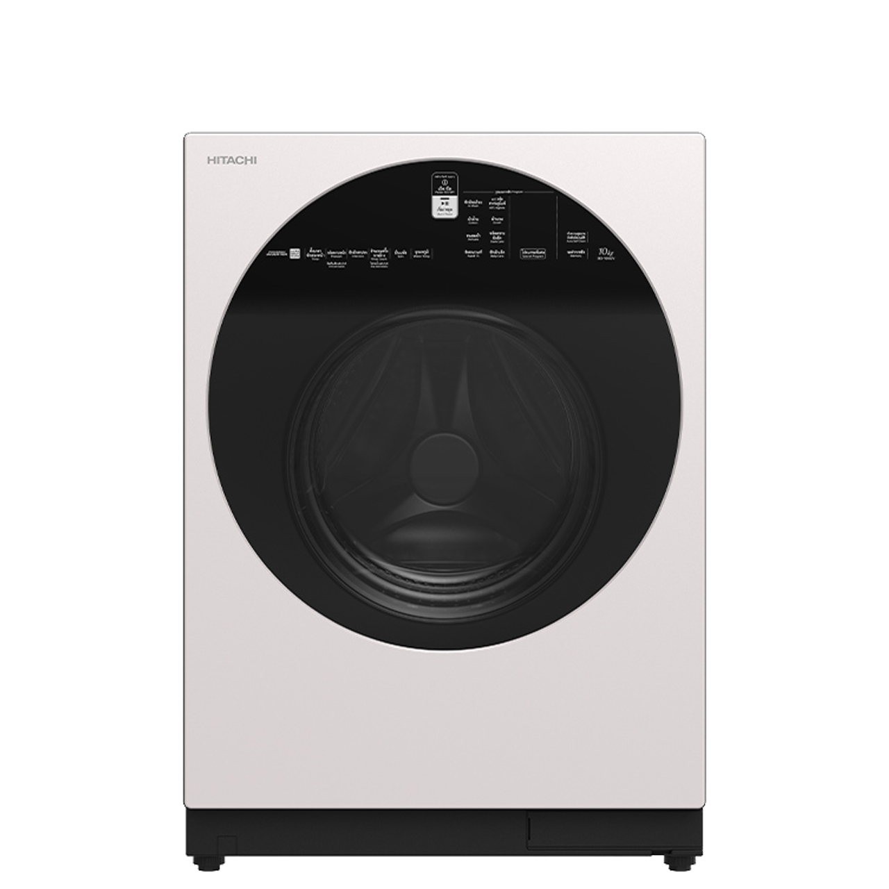 ماشین لباسشویی هیتاچی 10 کیلویی درب یخچالی مدل BD-100GV