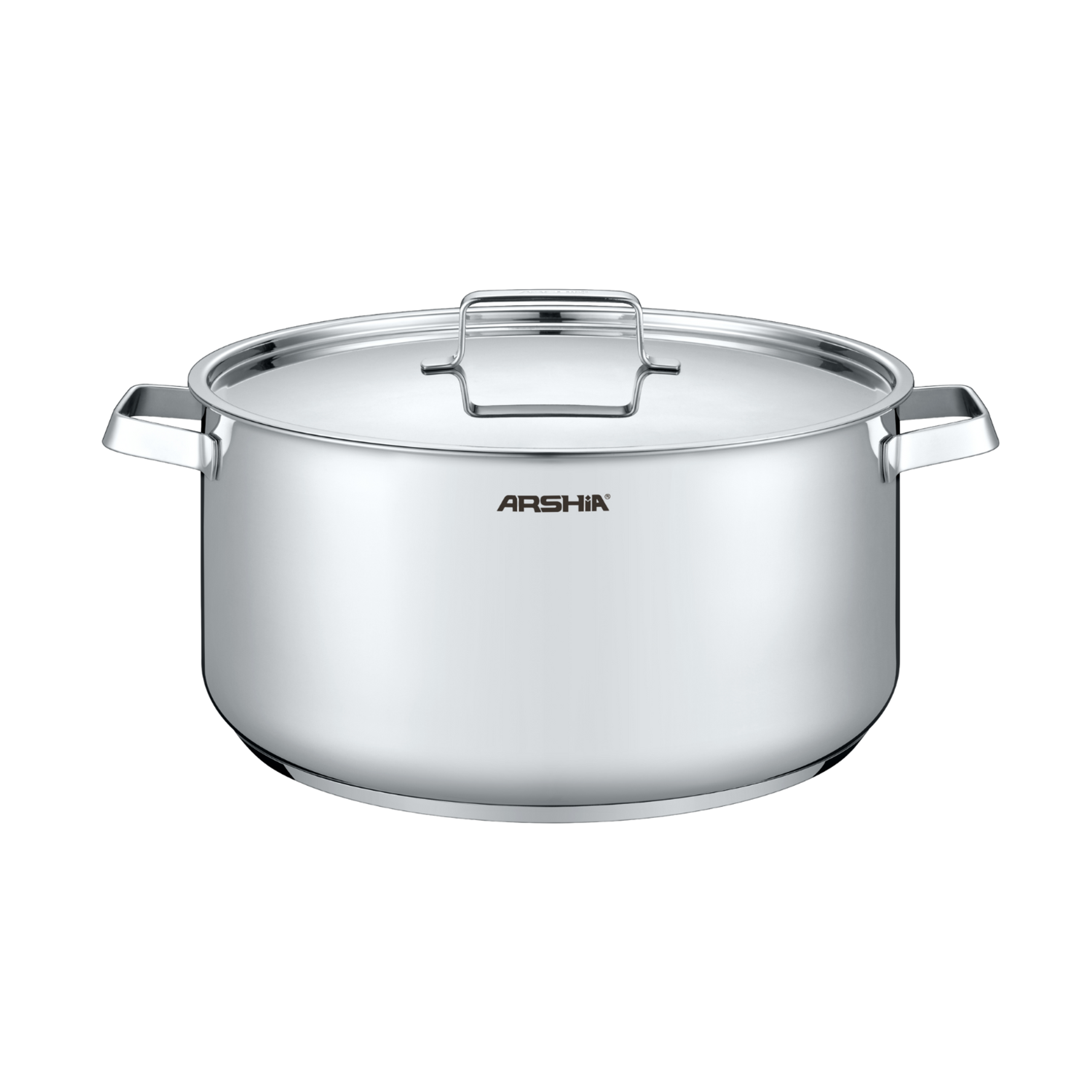 قابلمه استیل عرشیا مدل Stainless Steel Casserole