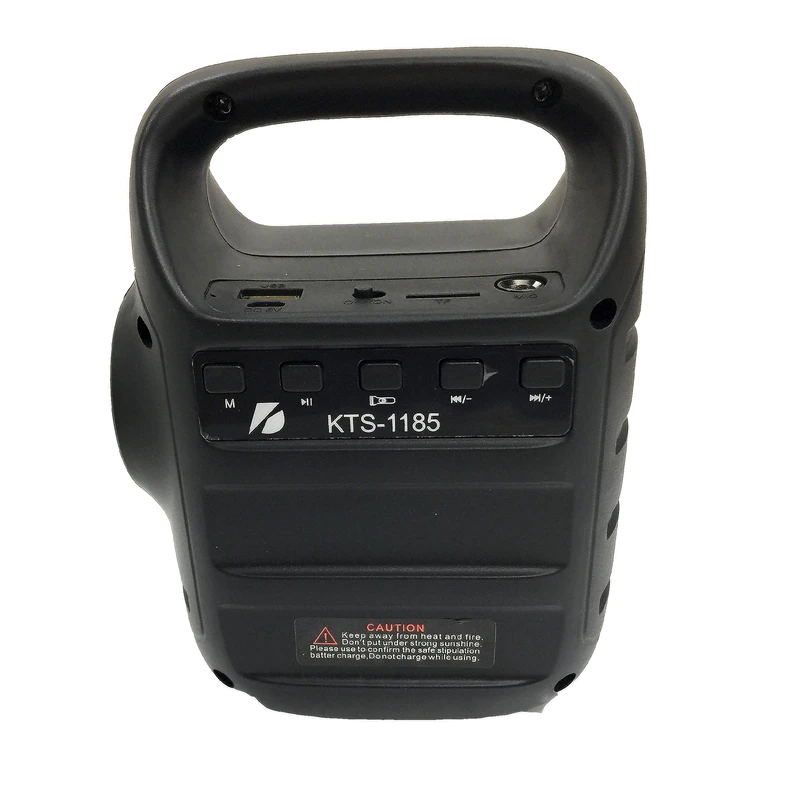 اسپیکر بلوتوثی قابل حمل KTS-1185 | صدای با کیفیت + نور LED + رادیو — تصویر ۵