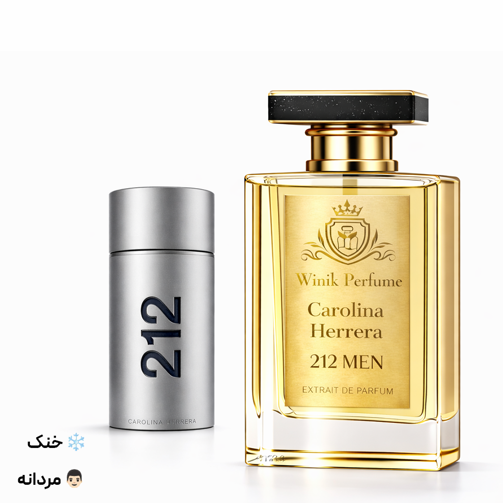 عطر کارولینا هررا 212 مردانه WINIK Perfume