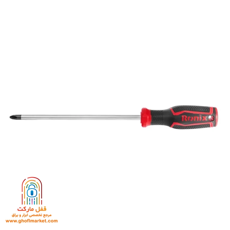 پیچ گوشتی چهارسو دسته TPR رونیکس مدل RH-2891