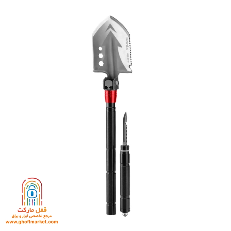 بیلچه چند کاره 13*76 رونیکس مدل RH-9911 — تصویر ۴
