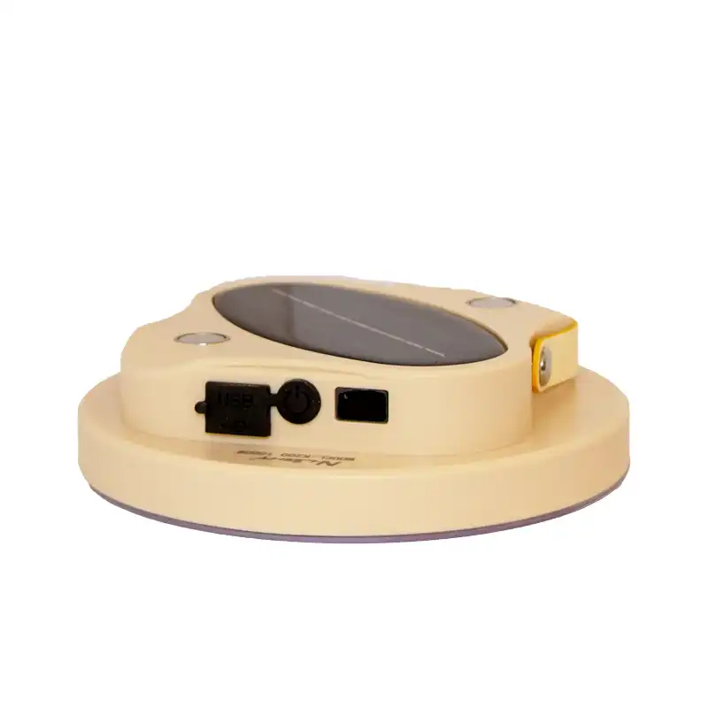 چراغ کمپینگ خورشیدی و شارژی LED-K100 | با باتری 5200 میلی‌آمپر