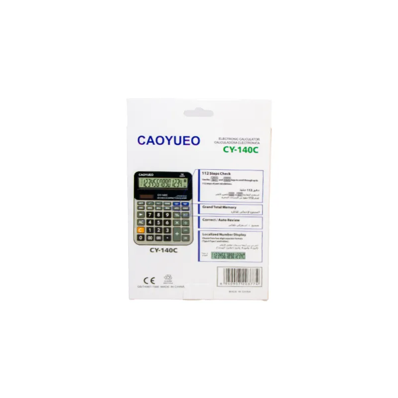 ماشین حساب رومیزی CAOYUEO مدل CY-140C — تصویر ۵