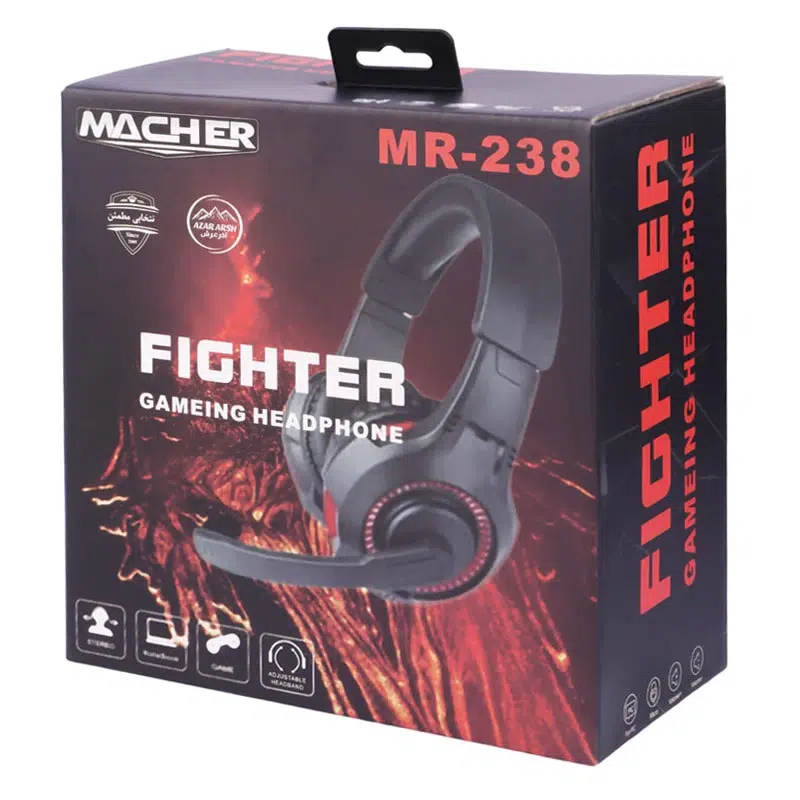 هدست گیمینگ مچر Macher MR-238 — تصویر ۷
