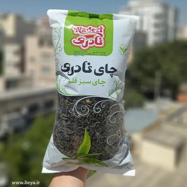 چای سبز قلمی نادری – 400 گرم — تصویر ۴