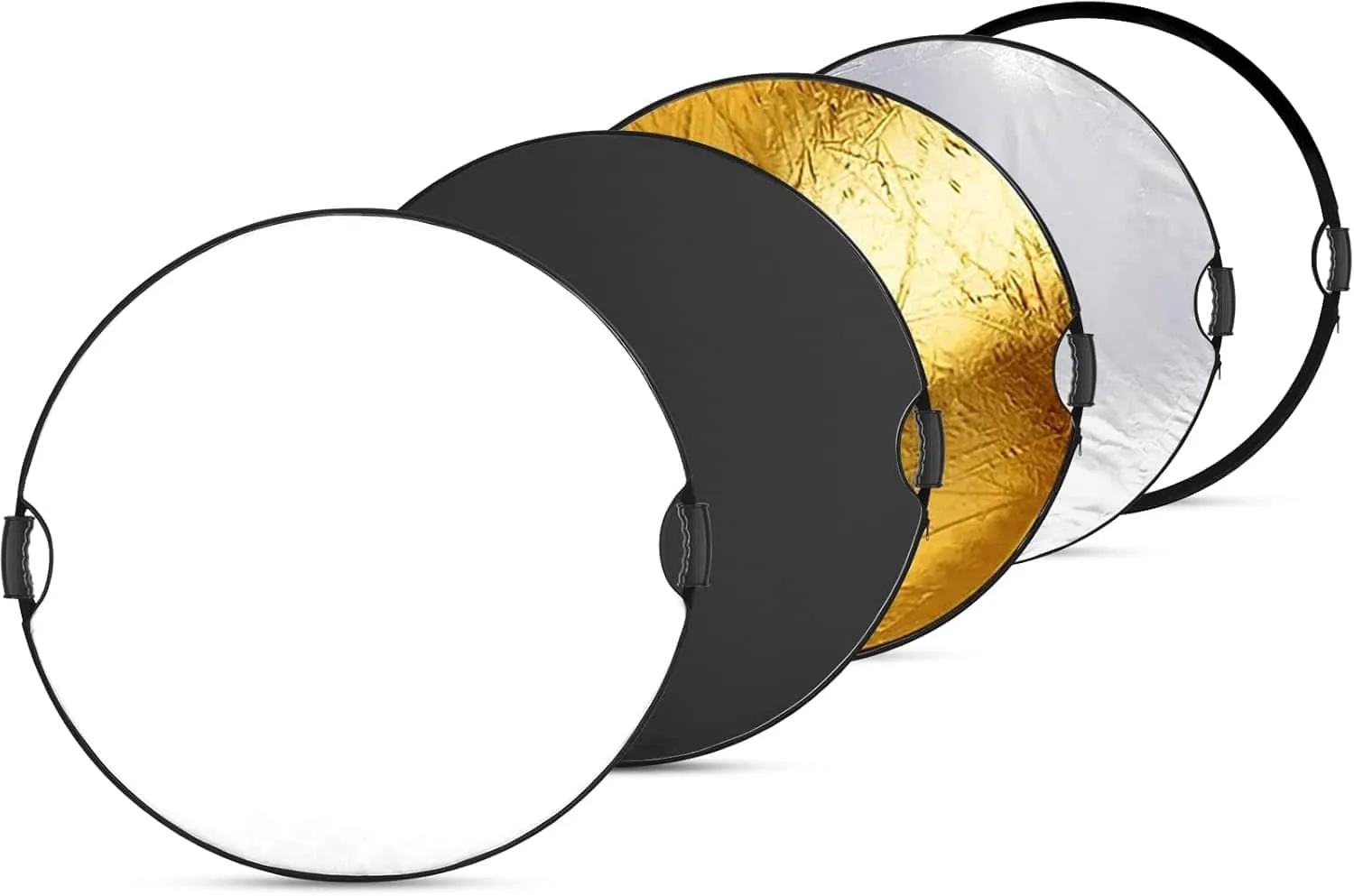 رفلکتور 5 کاره فوتوکس Photox Reflector 110cm دسته دار