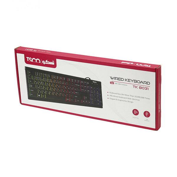 کیبورد تسکو TSCO TK 8031 — تصویر ۳