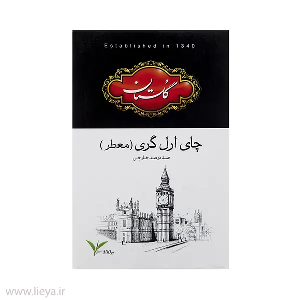 چای سیاه گلستان ارل گری – 500 گرم