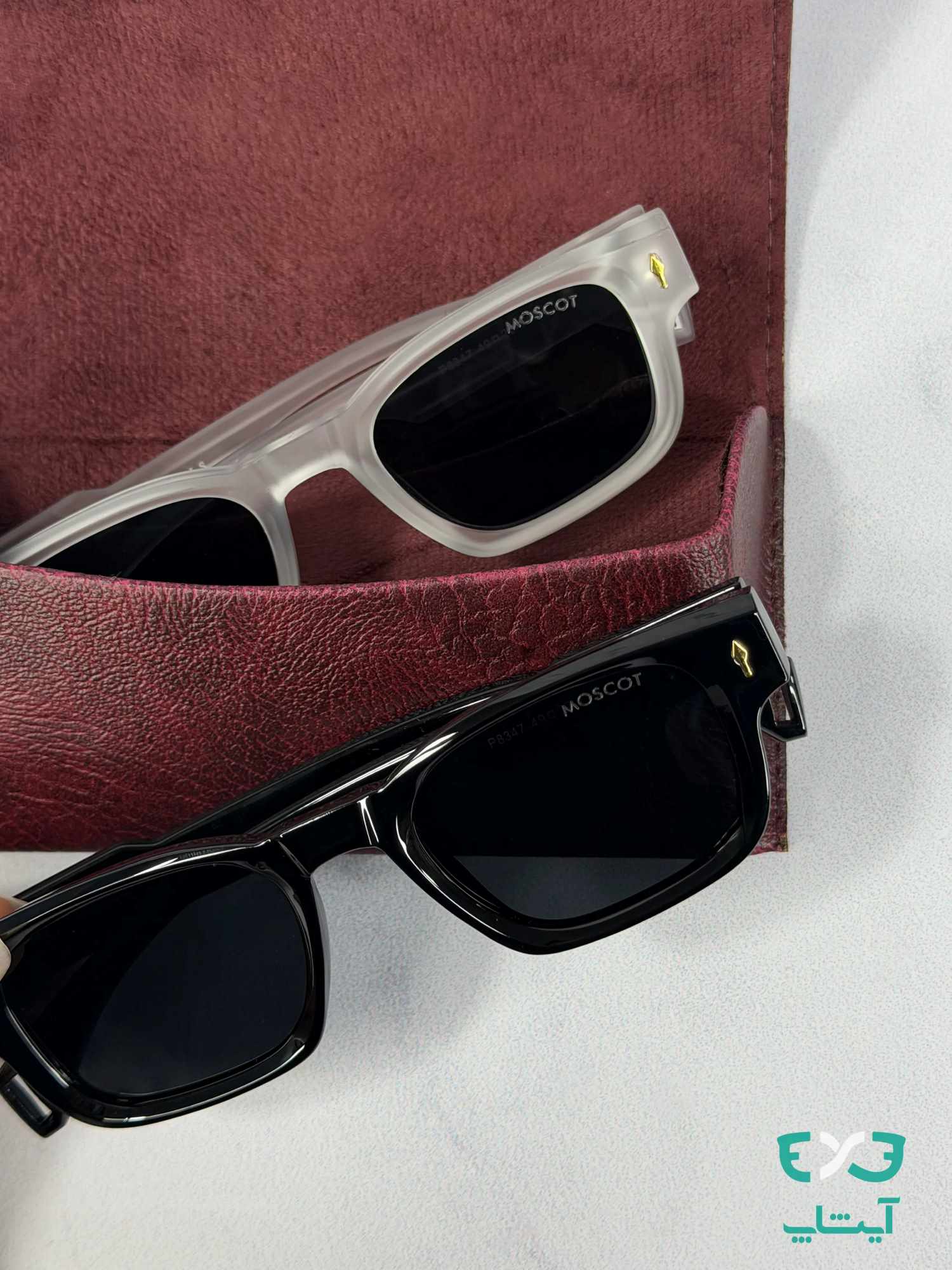 عینک آفتابی ست زنانه و مردانه ماسکات MOSCOT کد 8347 — تصویر ۶