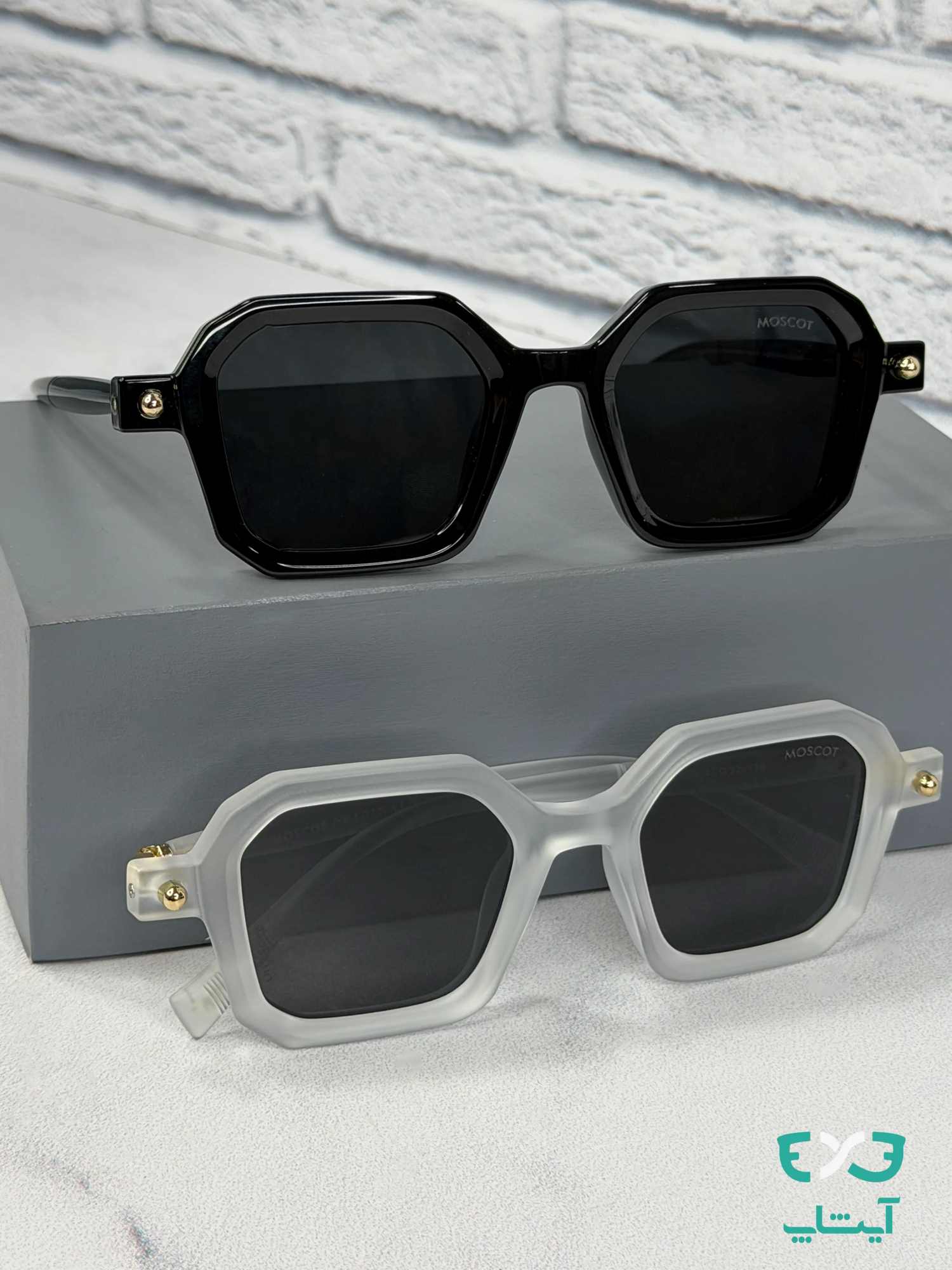 عینک آفتابی ست زنانه و مردانه ماسکات MOSCOT کد 8365 — تصویر ۲