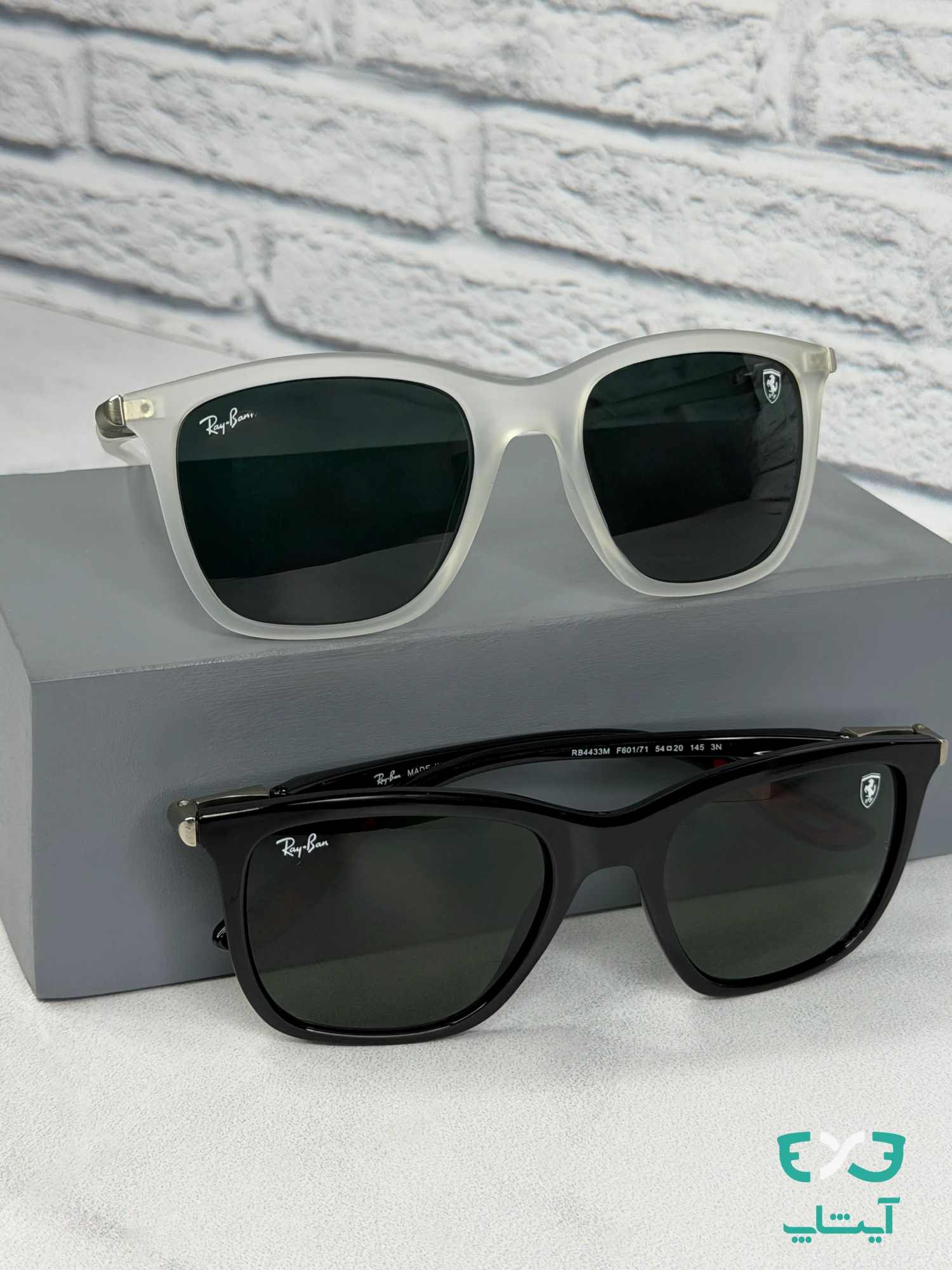 عینک آفتابی ست زنانه و مردانه ریبن Rayban کد RB4433