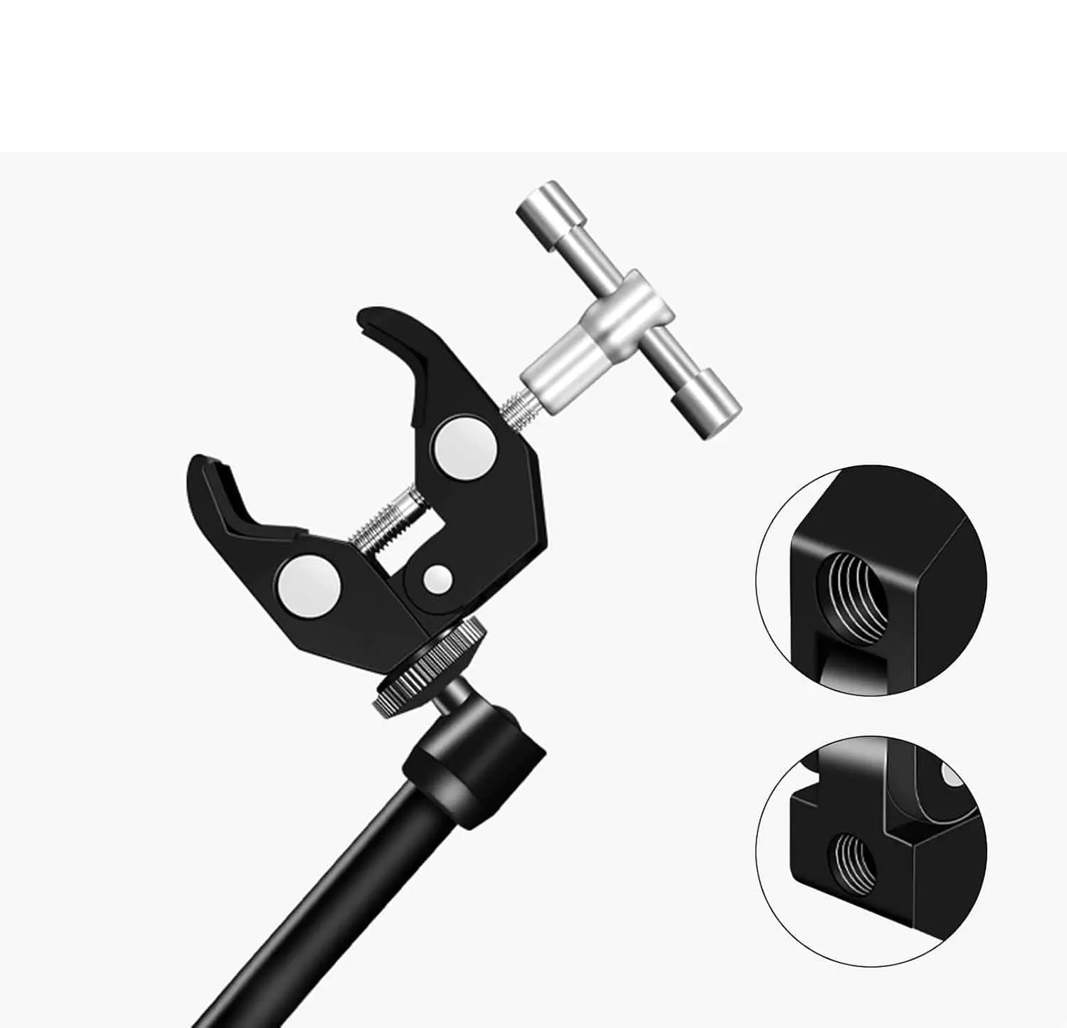 گیره فلزی سوپر کلمپ Metal Super Clamp Crab Pliers Clip — تصویر ۷