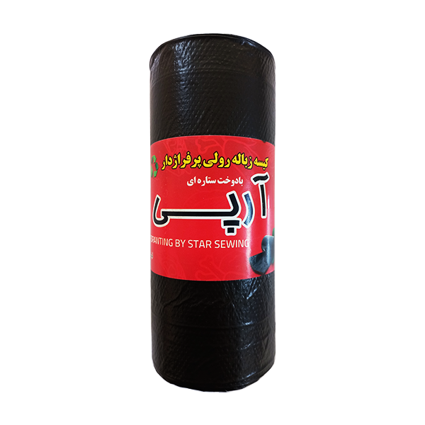 کیسه زباله رولی آرپی سایز 80 در 60 — تصویر ۲