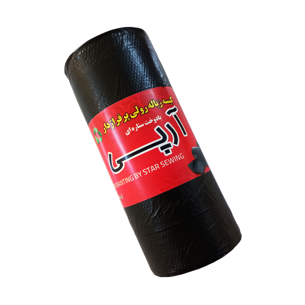 کیسه زباله رولی آرپی سایز 80 در 60 — تصویر ۳