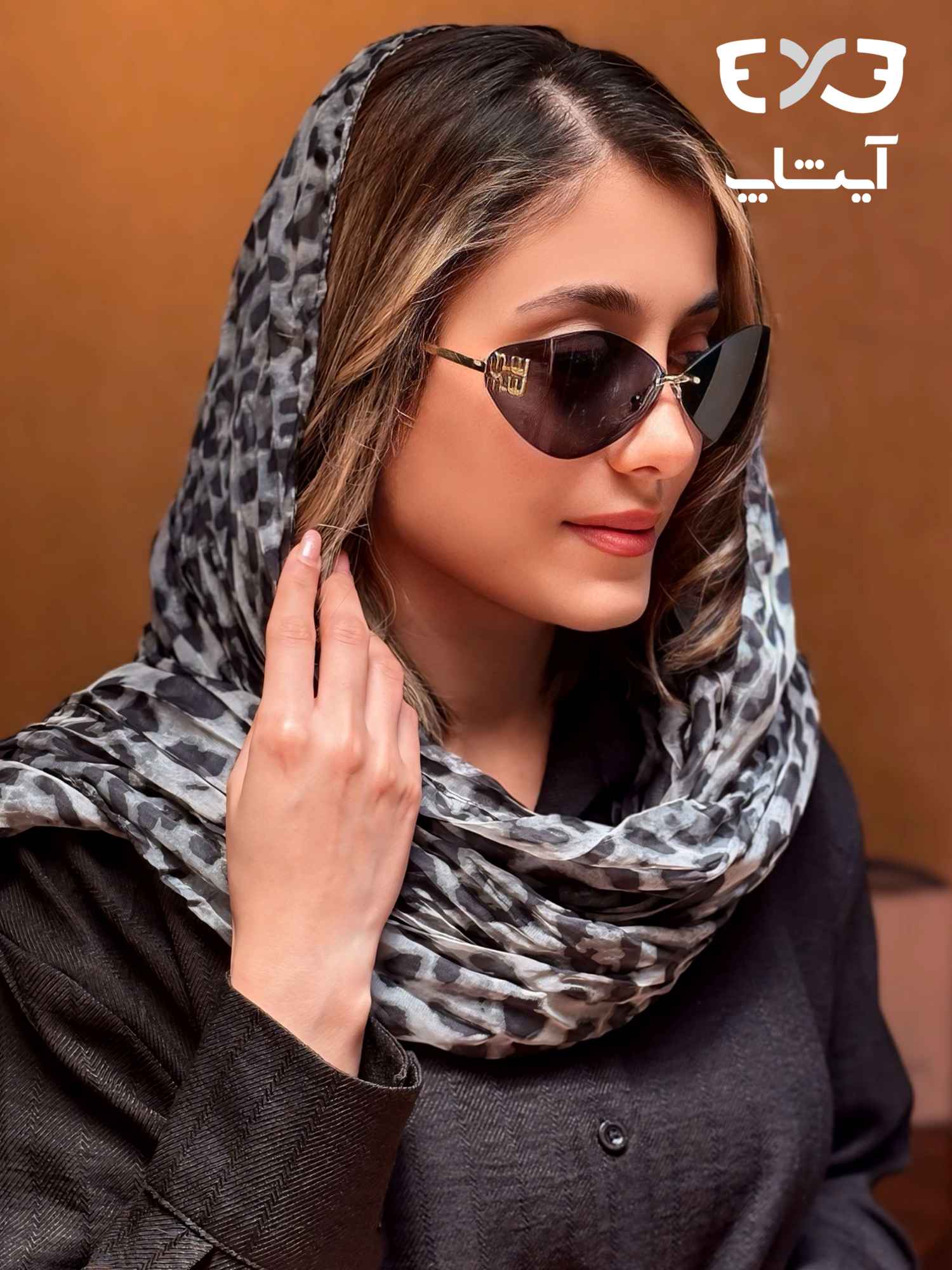 عینک آفتابی فشن میومیو miumiu کد 90266 — تصویر ۳