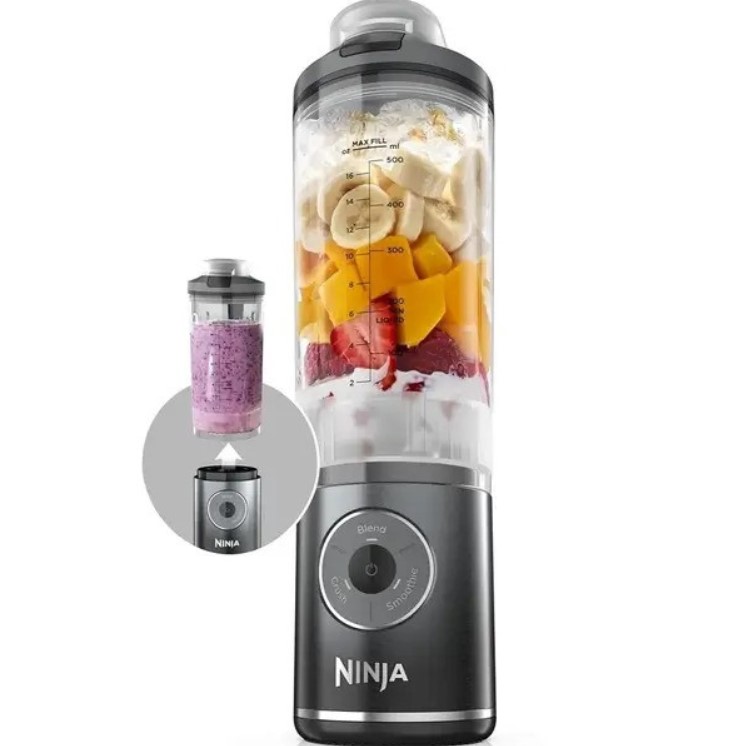 شیکر شارژی نینجا مدل Ninja BC251 رنگ مشکی (اصل) — تصویر ۲