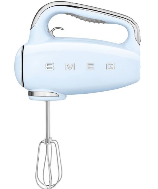 همزن دستی اسمگ مدل Smeg HMF01PBUK – آبی پاستلی — تصویر ۲
