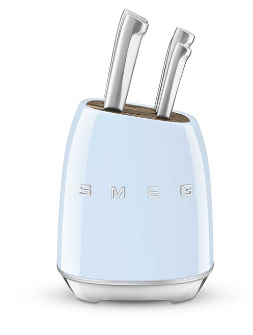 سرویس چاقو 7 پارچه اسمگ مدل SMEG KBSF01BL رنگ آبی — تصویر ۲