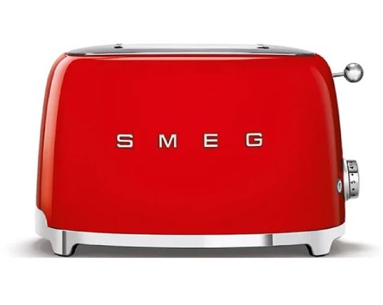 توستر اسمگ مدل SMEG TSF01 قرمز کوتاه