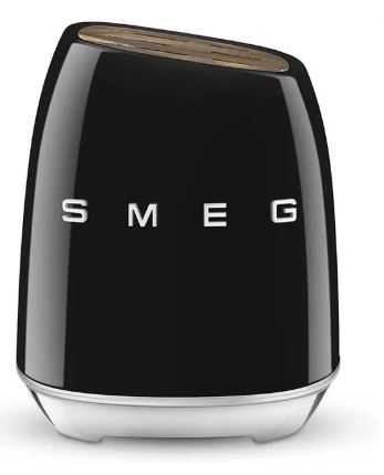 سرویس چاقو 7 پارچه اسمگ مدل SMEG KBSF01 رنگ مشکی — تصویر ۳