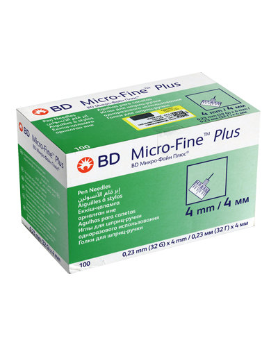 سرسوزن قلم انسولین BD با سوزن 4MM — تصویر ۴