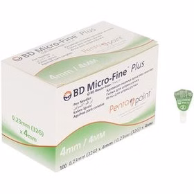 سرسوزن قلم انسولین BD با سوزن 4MM — تصویر ۲