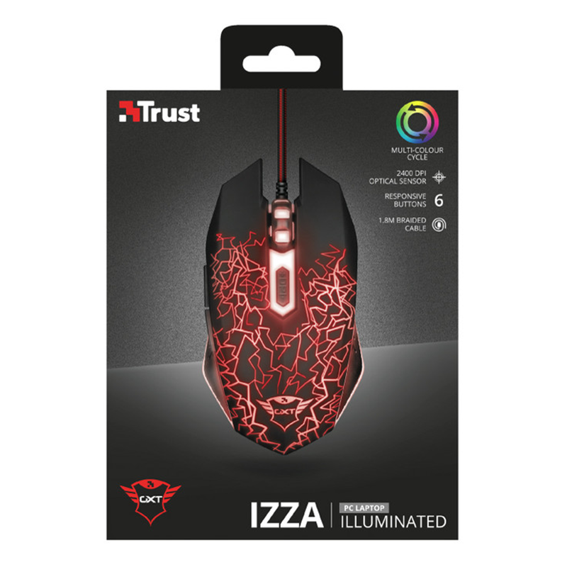 ماوس گیمینگ تراست مدل GXT 105 Izza — تصویر ۷