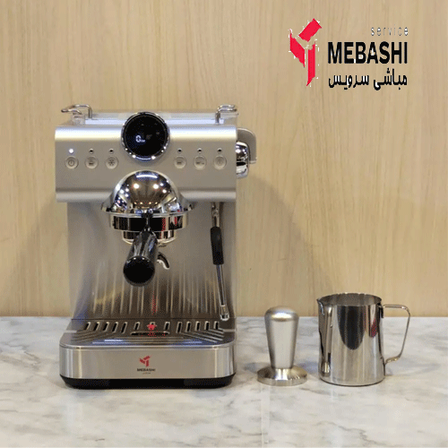 اسپرسوساز نیمه صنعتی مباشی مدل ME-ECM 2108 رنگ استیل