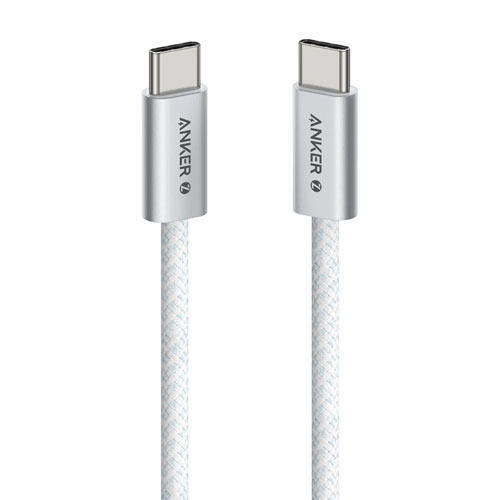 کابل شارژر انکر A8060 Zolo USB-C to USB-C 0.9cm