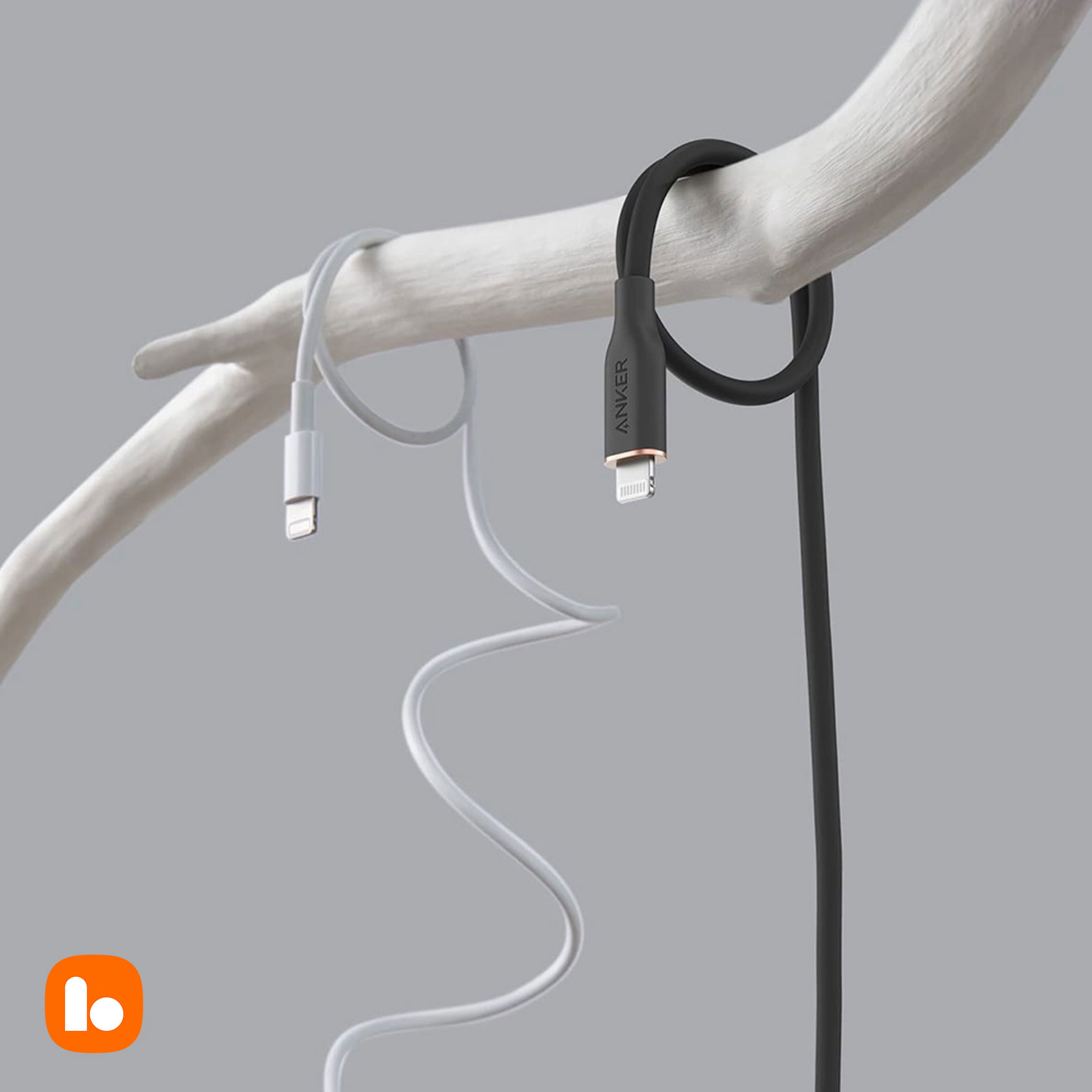 کابل شارژ انکر A8663 PowerLine III Flow Lightning to Type-C متری1.8 — تصویر ۳