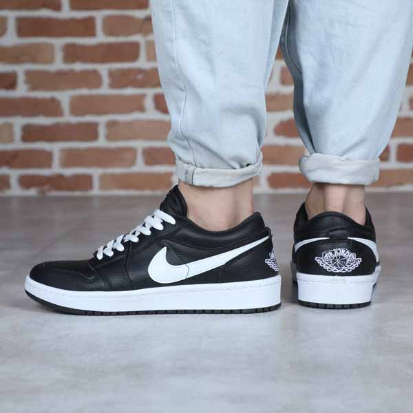 کتونی مردانه نایک جردن مشکی نایک سفید AZAD — تصویر ۴