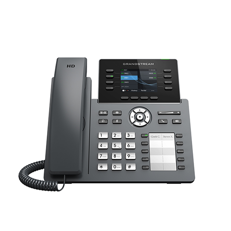 تلفن ویپ وای فای گرنداستریم مدل Grandstream GRP2634 — تصویر ۷
