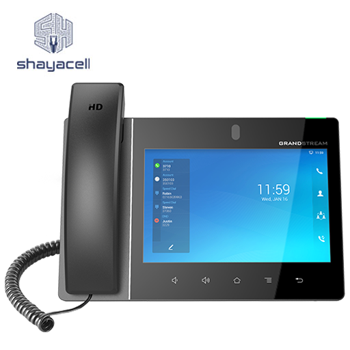 گرنداستریم GXV3480 تلفن ویپ اندرویدی با دوربین و صفحه نمایش لمسی — تصویر ۵