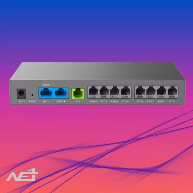 گیت وی گرنداستریم Grandstream HT881 هشت پورت FXO — تصویر ۴