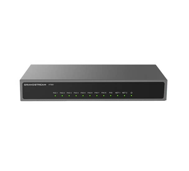 گیت وی گرنداستریم Grandstream HT881 هشت پورت FXO — تصویر ۲
