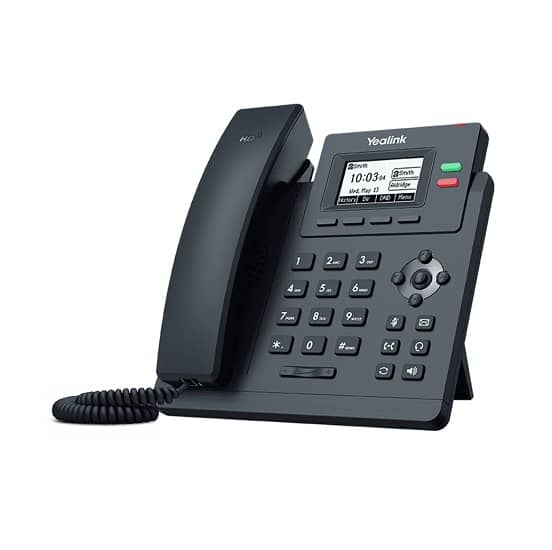 گوشی تلفن IP و تحت شبکه یالینک Yealink T31G — تصویر ۳