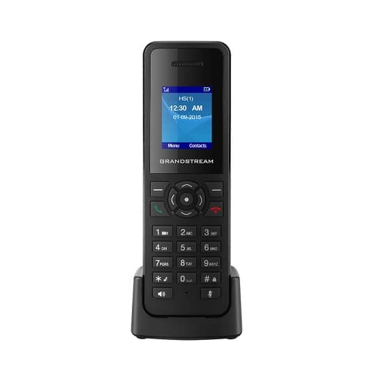 گوشی دکت IP و تلفن بیسیم ویپ گرنداستریم DP720 — تصویر ۳