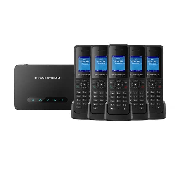 گوشی دکت IP و تلفن بیسیم ویپ گرنداستریم DP720 — تصویر ۵