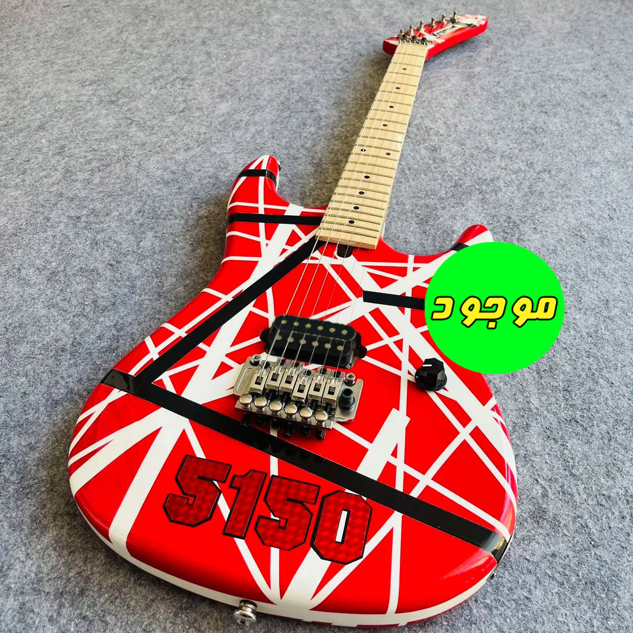 گیتار الکتریک Kramer Eddie Van Halen 5150 – Flody Rose Tremolo Bridge — تصویر ۲