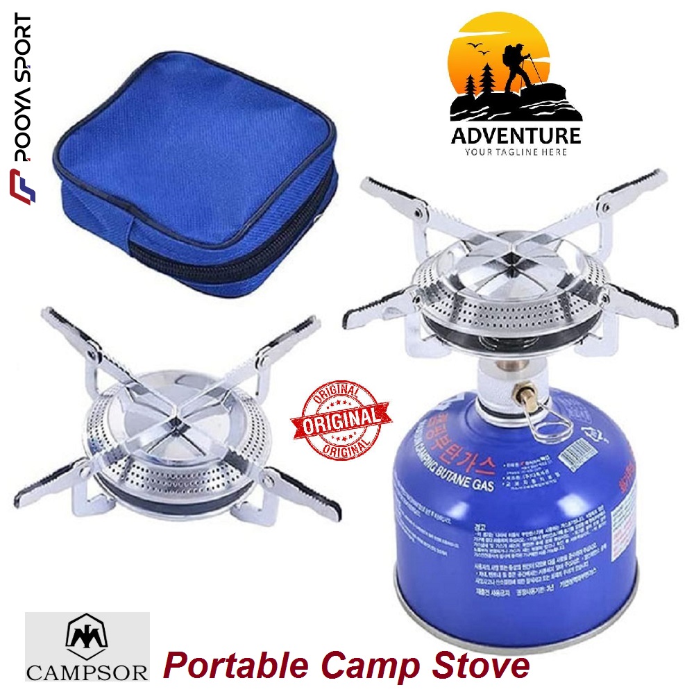 سر شعله تنظیم شو پیکنیکی PORTABLE کمپسور Campsor اصل — تصویر ۶