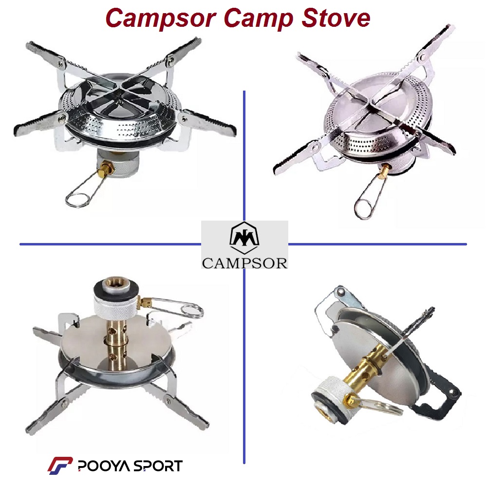 سر شعله تنظیم شو پیکنیکی PORTABLE کمپسور Campsor اصل — تصویر ۳