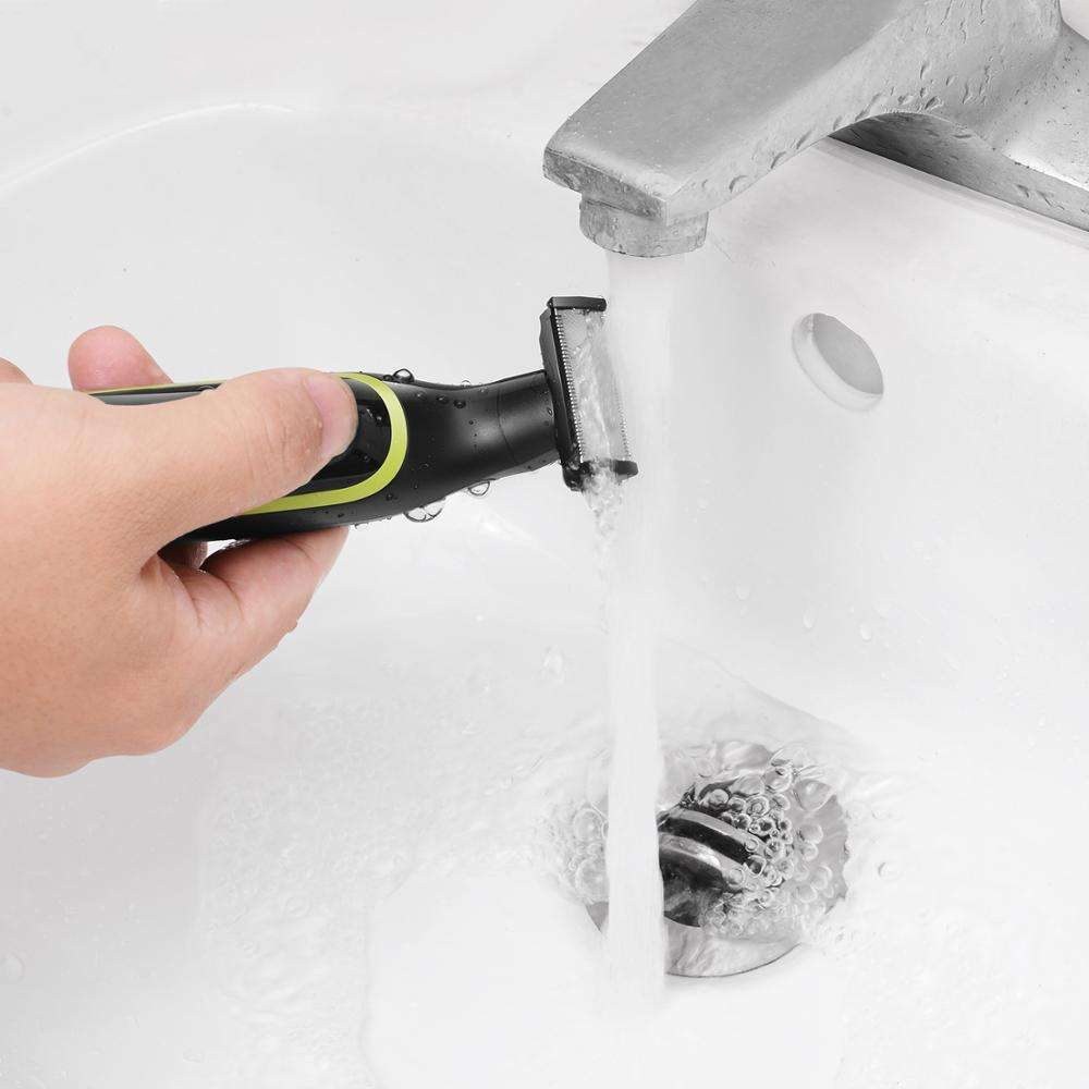 ماشین اصلاح ژیلت مدل V-017 با تکنولوژی برش مستقیم و ضد آب — تصویر ۴