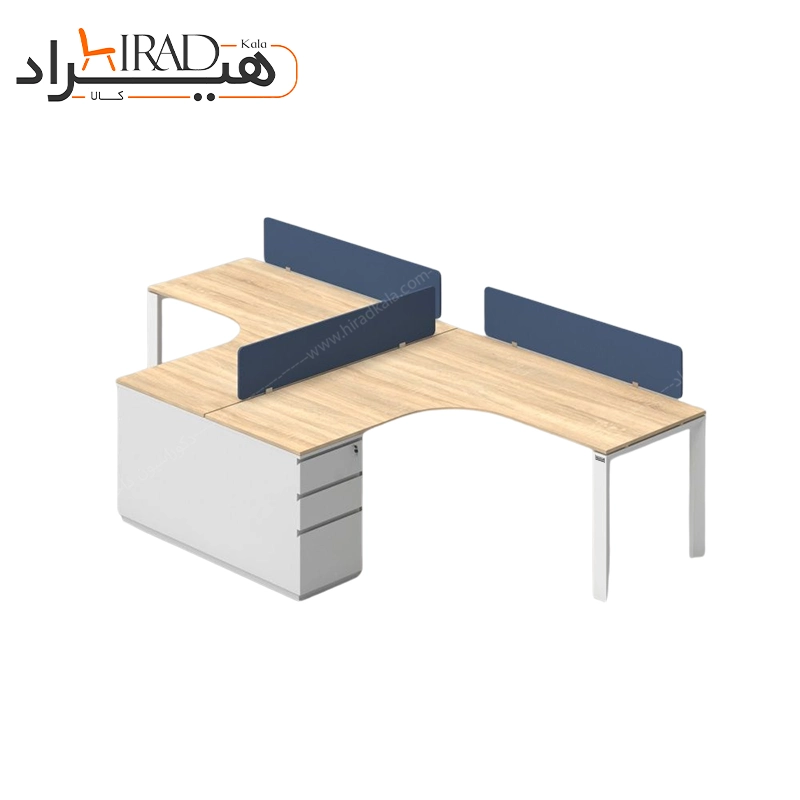 میز کار گروهی هیراد مدل W107 — تصویر ۲