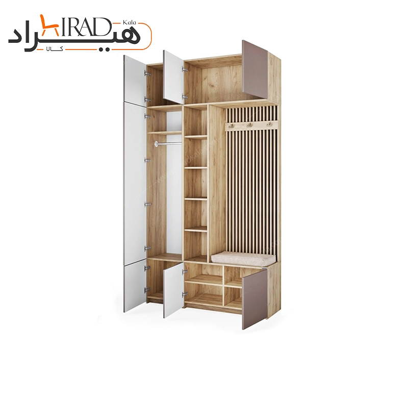 کمد لباس هیراد مدل L118 — تصویر ۴
